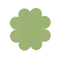 mata do zabawy Koniczynka jasnozielony MAŁPISZON