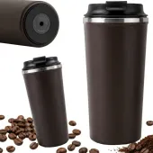 Kubek termiczny termos na gorące napoje 500ml z przyssawką anti-spill