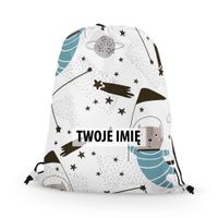 WORKO-PLECAK DZIECIĘCY z Twoim imieniem Koty w kosmosie 131