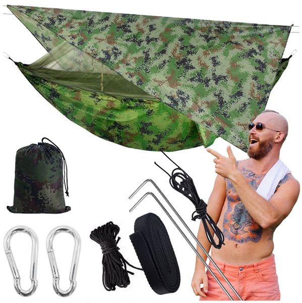 Hamak z moskitierą i tarpem zdjęcie 1