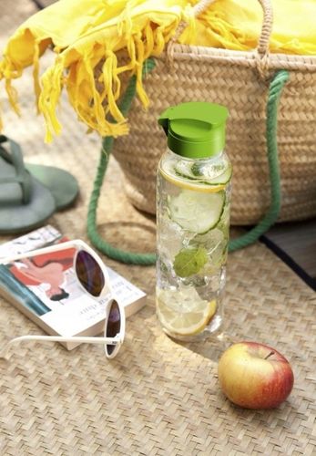 Butelka plastikowa Curver 750 bezbarwna na napoje z bidonem duża pojemność na Arena.pl