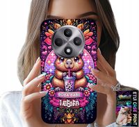 ETUI DO OPPO RENO12 F / 12FS 5G - SŁODKA KAPIBARA Z SZEJKIEM, SUPER WZORY