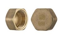ZŁĄCZKA MOSIĘŻNA ZAŚLEPKA 1/2'' - H/ZM-13-015