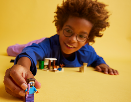 LEGO Minecraft Pustynna wyprawa Steve’a 21251 - 75 elementów dla dzieci +6 na Arena.pl