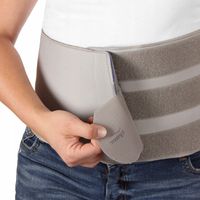 Pas brzuszny wyszczuplający wsparcie talii neopren
