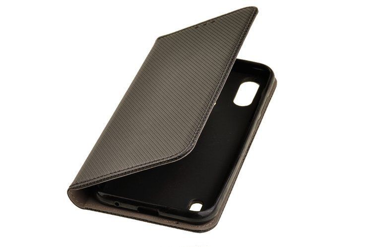 Etui Smart do Motorola Moto E6s czarny zdjęcie 1