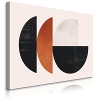 Obraz Do Salonu Figury Geometryczne Styl Boho Abstrakcja 40cm x 30cm