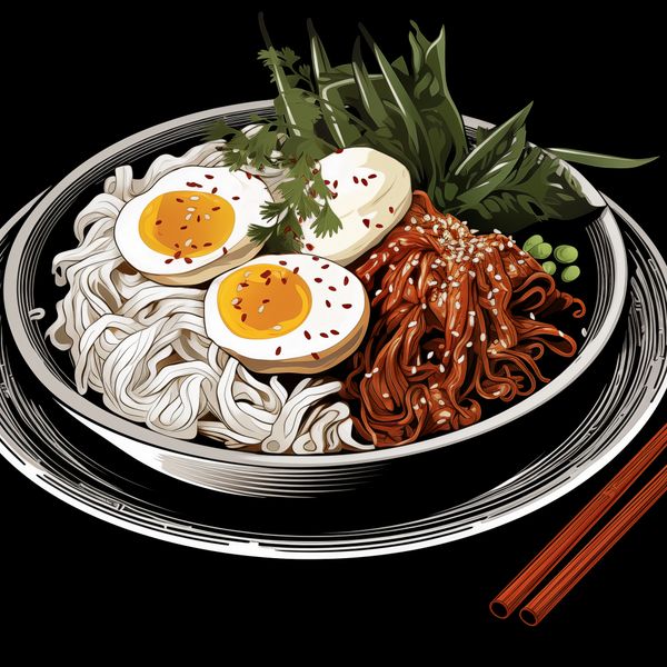 Plakat 20x20cm Ramen w Sztuce zdjęcie 1