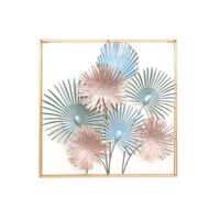 Dekoracja ścienna DKD Home Decor Metal (90 x 7 x 90 cm)