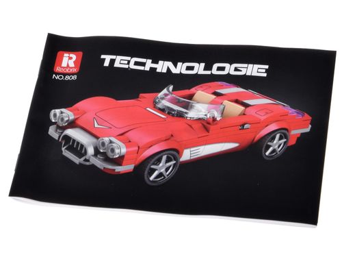 ZESTAW KLOCKI RO AUTO CZERWONE DLA DZIECI na Arena.pl