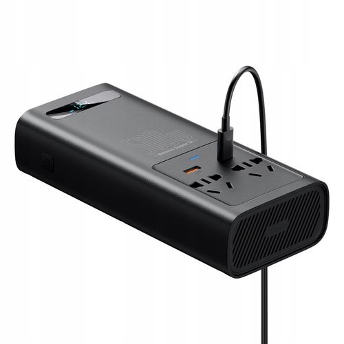 Przetwornica Baseus Inwerter samochodowy 500W 12V na Arena.pl
