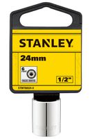 nasadka krótka 6-kątna chromowana 1/2  24mm - s/86-524-0