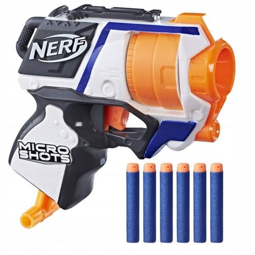 Duży Zestaw Pistolet Nerf Strike 6 szt. pistolet + naboje piankowe ZA5181 na Arena.pl