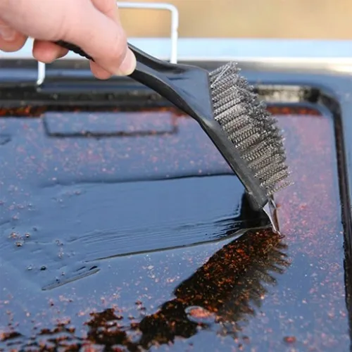 SKROBACZKA SZCZOTKA ZE SKROBAKIEM DO CZYSZCZENIA GRILLA RUSZTÓW CZYŚCIK 2W1 na Arena.pl