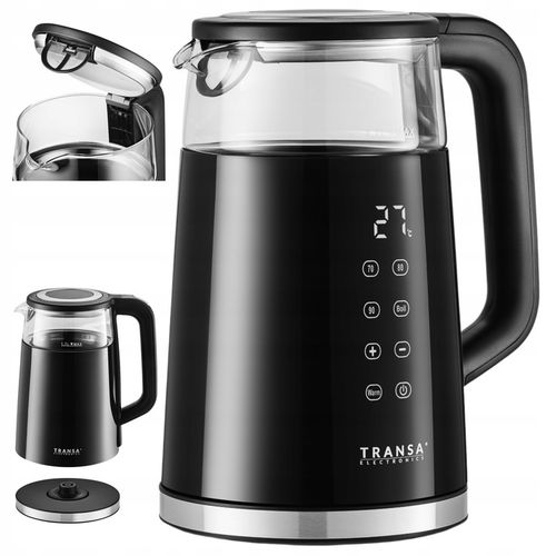 Czajnik elektryczny z REGULACJĄ TEMPERATURY DOTYKOWY PANEL LCD 1,7 L 2200 W na Arena.pl