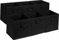 2 x 6x PUDEŁKA NA ZABAWKI DZIECIĘCE SKRZYNKI 33x33 CM ORGANIZERY SKŁADANE D