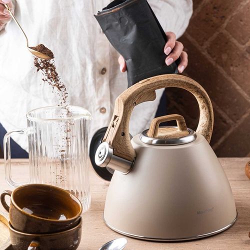 czajnik stalowy z gwizdkiem 2,5l klausberg kb-7954 na Arena.pl