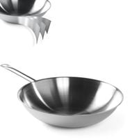 patelnia wok 3-ply - bez pokrywki - hendi 839003