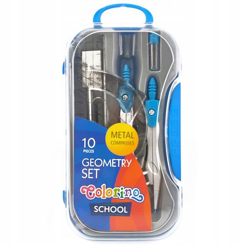 Zestaw geometryczny Colorino 10 elementów na Arena.pl