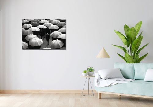 Obraz 90x60cm Samotność w Tłumie na Arena.pl