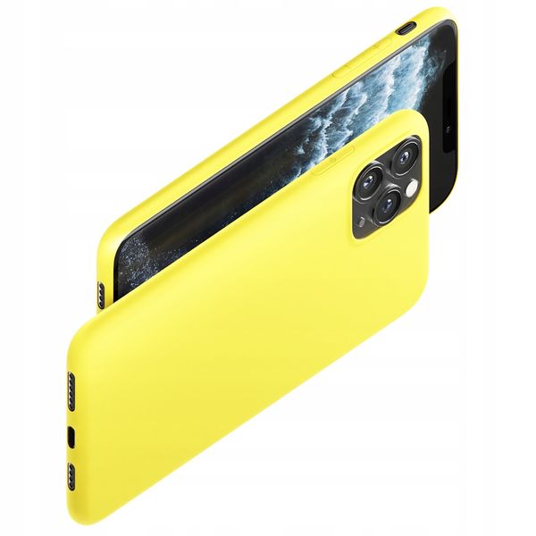Matowe etui na Apple iPhone 14 Pro Max - 3mk Matt Case lime zdjęcie 6