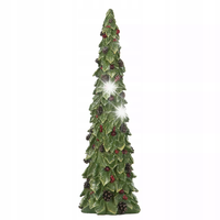 FIGURKA CHOINKA LED świąteczna zielona wys. 50cm