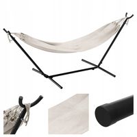 HAMAK Wolnostojący ze stelażem GREGMAN Calm Beige 40 200 kg
