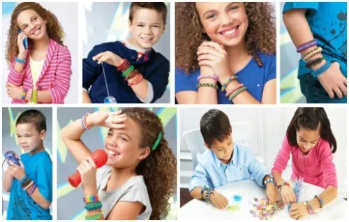 Gumki do robienia BRANSOLETEK DUŻU zestaw 4400+el XXL PREZENT na Arena.pl