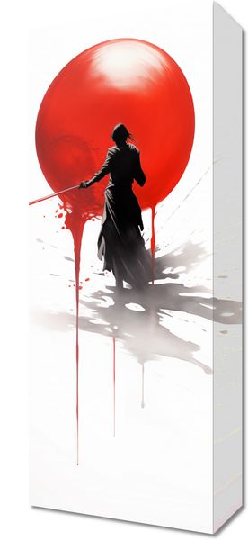 Obraz 20x50cm Samotny Samuraj zdjęcie 1