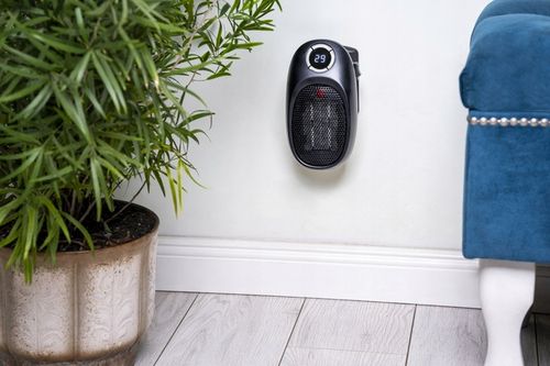 MINI GRZEJNIK ELEKTRYCZNY FARELKA TERMOWENTYLATOR OGRZEWACZ TIMER na Arena.pl