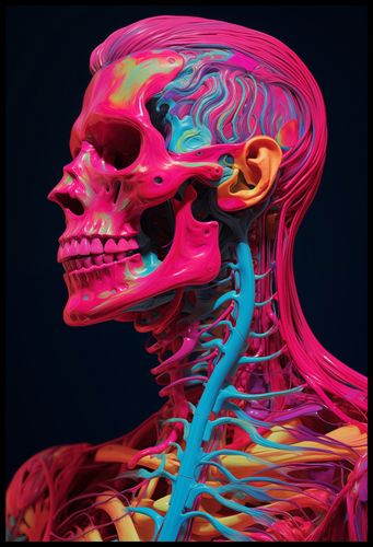 Plakat 67,5x100cm Anatomia Koloru na Arena.pl