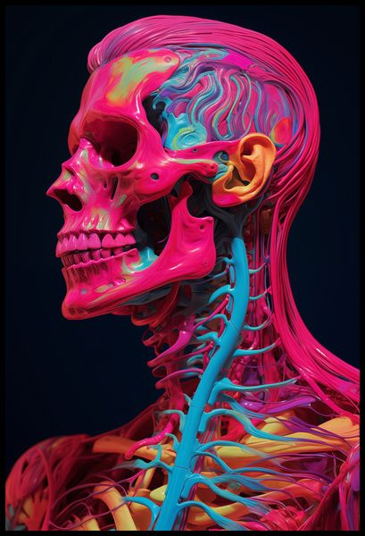 Plakat 67,5x100cm Anatomia Koloru zdjęcie 2
