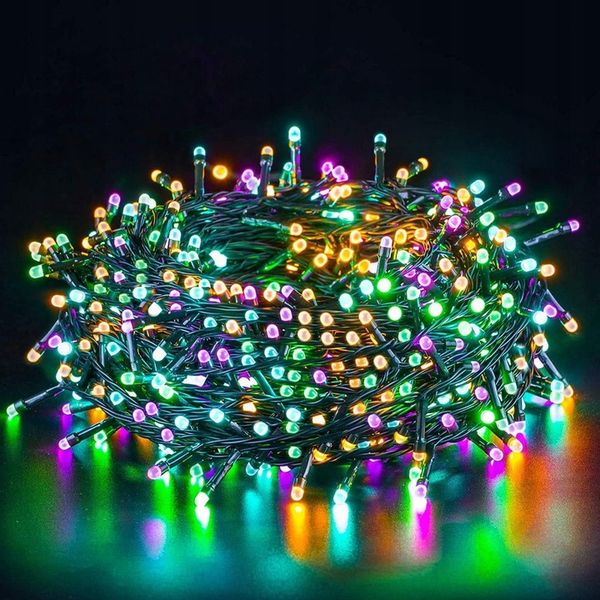LAMPKI CHOINKOWE 500 LED MULTI KOLOR 35M PROGRAMATOR ŚWIATEŁKA ŁAŃCUCH zdjęcie 5