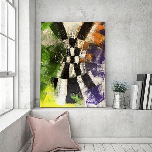 Deco Panel, Abstrakcja 76 80x120 na Arena.pl