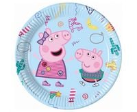 talerzyki papierowe peppa 23 cm, 8 szt.