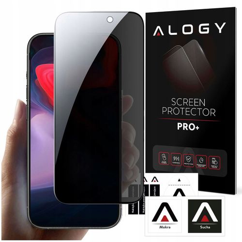 Szkło hartowane Prywatności 9H do iPhone 15 Plus/Pro Max na Arena.pl