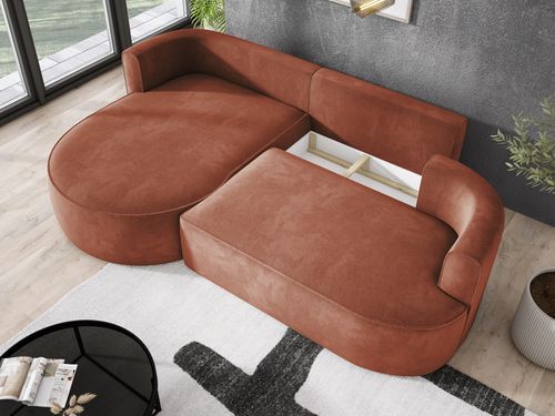 Narożnik FIORE z Mechanizmem Rozkładania Funkcja Spania Lewy MEMPHIS 9 na Arena.pl