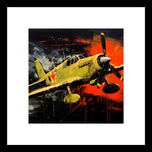 Plakat 20x20cm Barwny Przelot na Arena.pl