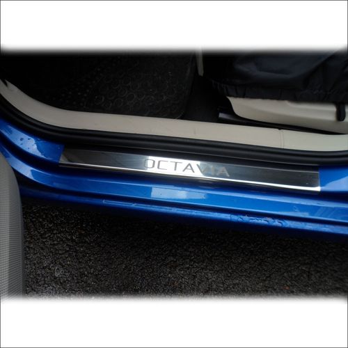 Listwa progowa SKODA OCTAVIA MK3 Stal nierdzewna 304 połysk 4szt na Arena.pl