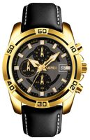 zegarek męski skmei 9156gdbk + box