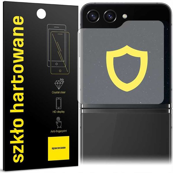 Spacecase Glass 2.5D Galaxy Z Flip 5 (Small Screen) zdjęcie 1