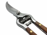 Sekator ogrodowy ręczny do gałęzi z drewnianą rączką mocny country