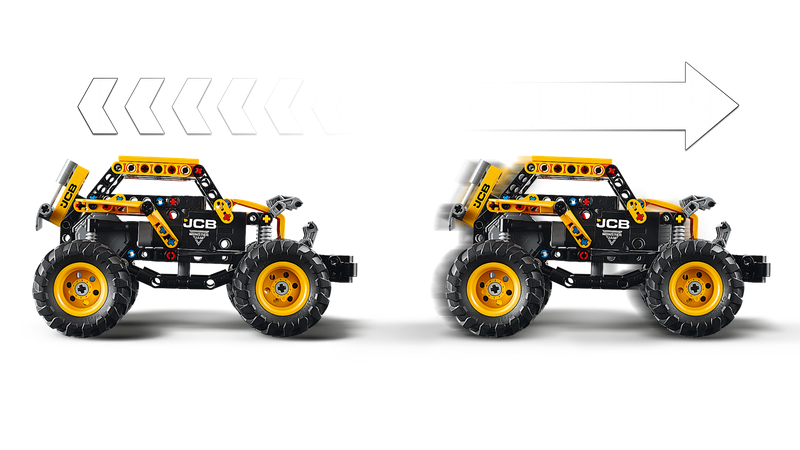 LEGO Technic Monster Jam DIGatron 42199 - ciężarówka pull-back 7+ zdjęcie 5