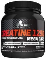 OLIMP SPORT CREATINE 1250 MEGA CAPS x 400 KAPSUŁEK - KREATYNA MONOHYDRAT