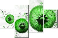 140CM 70 OBRAZ ZIELONE DMUCHAWCE ŚCIENNY