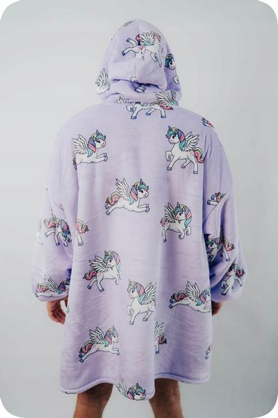 KOC BLUZA Comfy Moment Kocobluza bluzokoc Unicorn Oversize 2w1 prezent zdjęcie 13