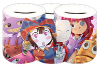 Skarbonka Ceramiczna The Amazing Digital Circus - Niesamowity cyfrowy cyrk