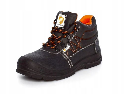 Buty trzewiki robocze skórzane S3 z noskiem antypoślizgowe BHP na Arena.pl