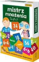 GRA EDUKACYJNA MISTRZ MNOŻENIA nauka tabliczki mnożenia dla dzieci +6 lat