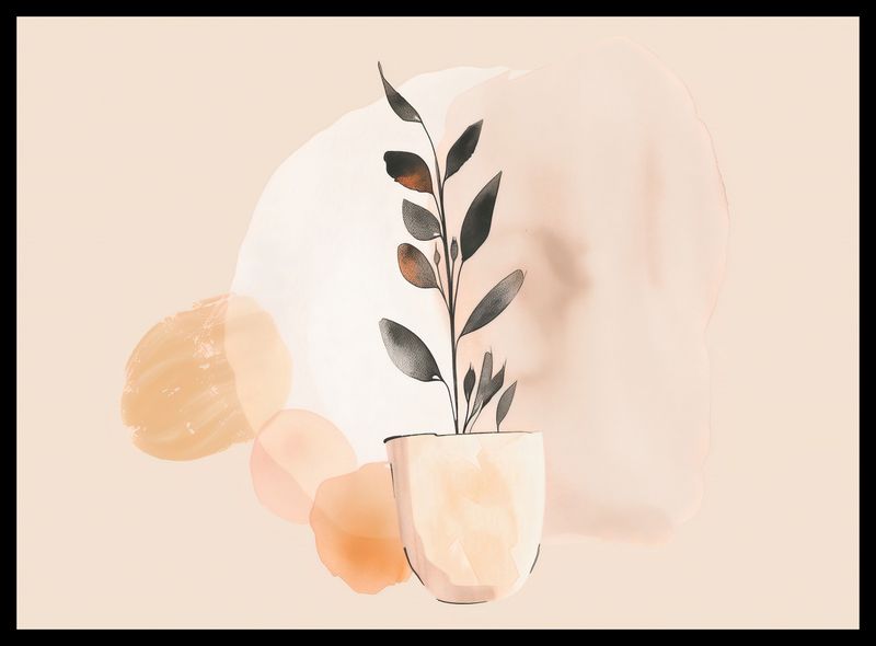 Plakat 55x40cm Doniczkowy Kolor zdjęcie 2